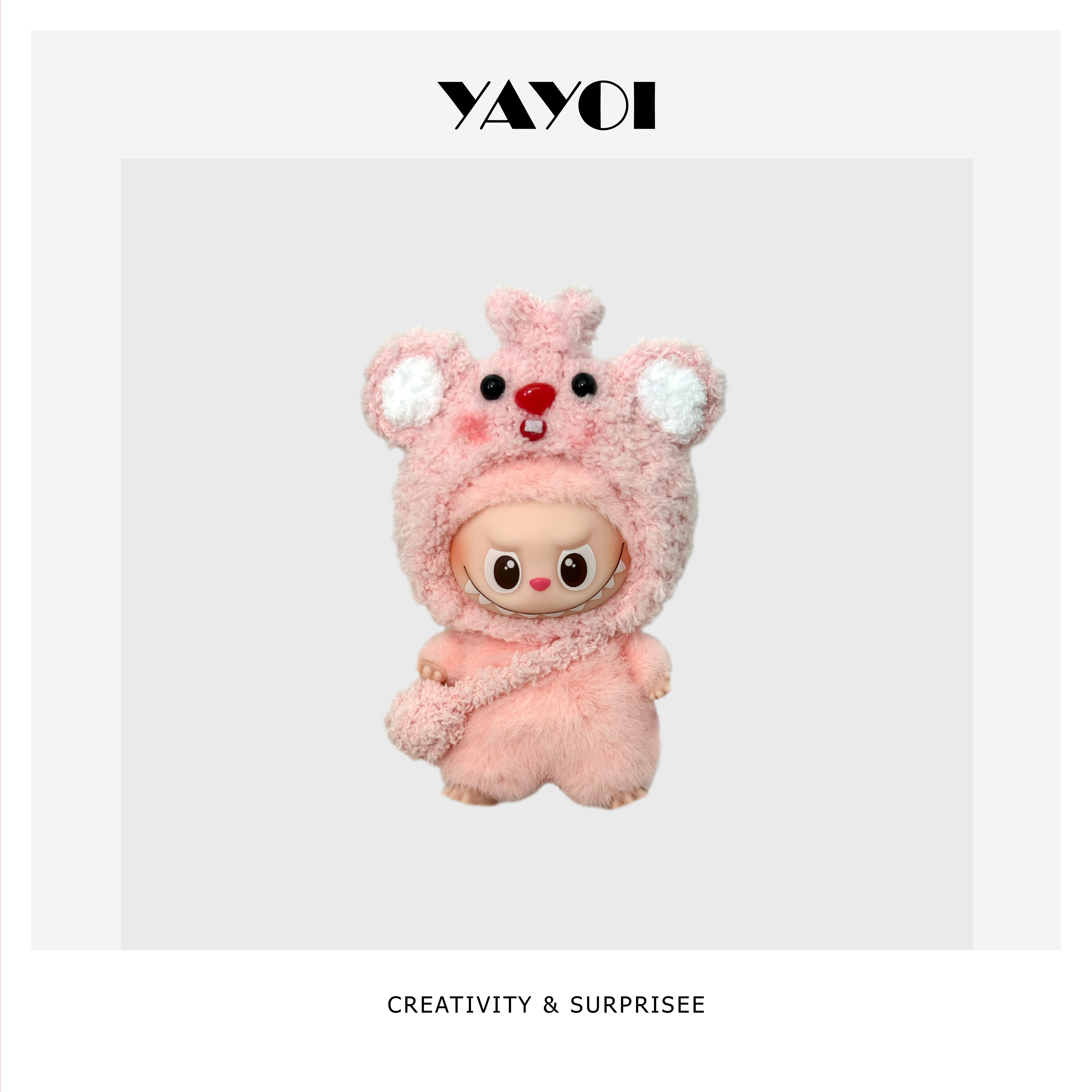 仅娃衣】四代拉布布10cm衣服心底密码labubu4.0娃衣史迪仔头套装,淘宝优惠券,粉丝福利购,淘宝优惠卷