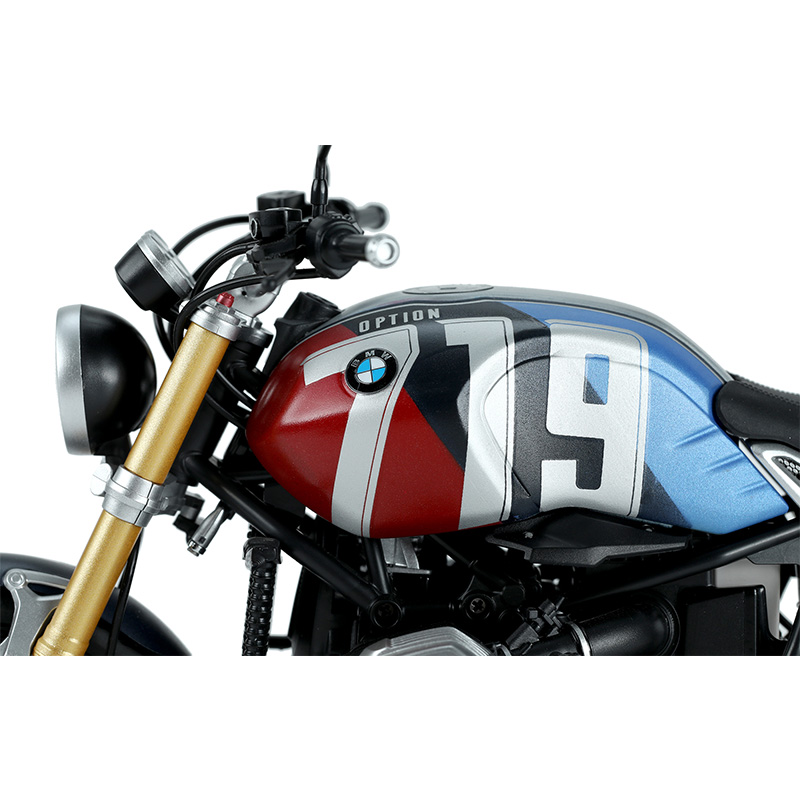 MENG MT-003t 1/9 宝马 R nineT 摩托车 Option 719(悦色版) - 图1