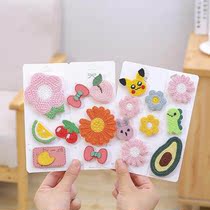 Childrens magic sticker Liu Hai patch without injury and hair posting Broken Hair Finishing Theorizer Card Hair Stickup Baby Hair Accessories