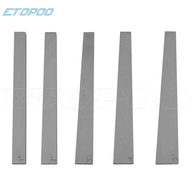 10 pieces angle blocks Precision angle block gauge gauge 3X1/4 inch 1 2 3 4 5 10 15 20 25 30
