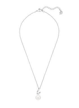 施华洛世奇Gabriella 仿水晶珍珠项链女款高级感轻奢配饰长款吊坠