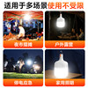 LED rechargeable light bulb night market stall lamp home removable ultra-long life outdoor lighting camping lamp