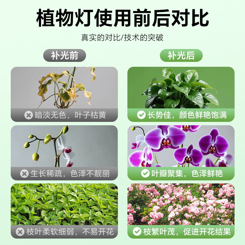 植物补光灯仿太阳光大棚蔬菜花卉绿植户外防水灯串灯泡led生长灯,淘宝优惠券,粉丝福利购,淘宝优惠卷