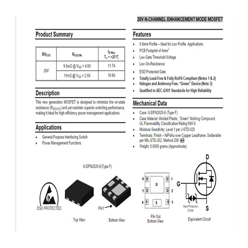 AP6N3R8LMT-L DFN5X6 MOSFET 场效应管 分立半导体 - 图3