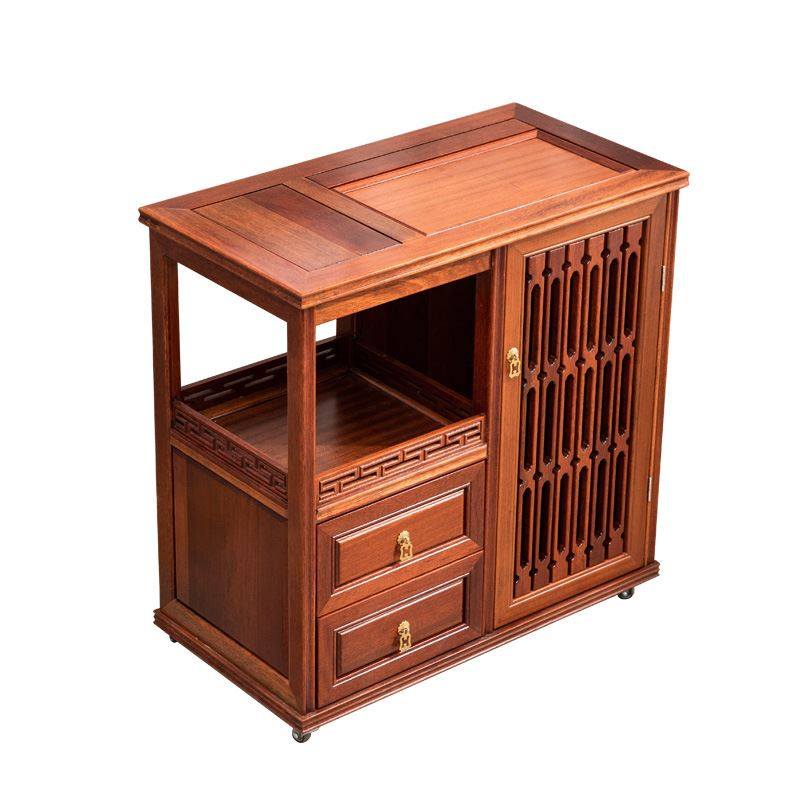 新中式实木茶水柜花梨木茶水台下置水F桶客厅家用茶台茶边柜烧水,淘宝优惠券,粉丝福利购,淘宝优惠卷