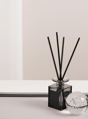 轻奢现代轻奢米色金属皮质托盘收纳盘样板K房客厅桌面软装饰品摆