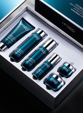 样板房梳妆台衣h帽间展台护肤品高档套装摆件化妆品道具小棕瓶饰