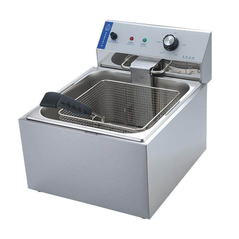 厂家商用炸炉煮面炉电热多功能炸鸡摆摊大容量8L单双缸炸炉,淘宝优惠券,粉丝福利购,淘宝优惠卷