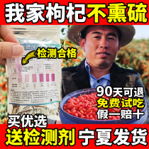 2023 Ningxia Zhongning Level medlar No Sulphur Non-Dyeing Agricultural Academy Red Gou Wolfberry 500g Bubble Water Drink