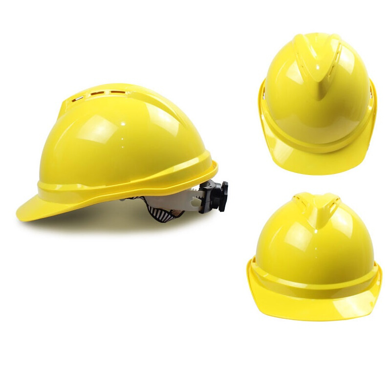 梅思安MSA安全帽ABS豪华型透气款大沿防晒遮阳工地帽工程头盔国标 - 图0