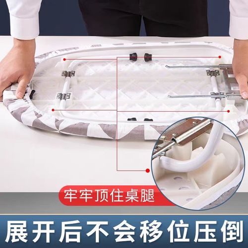迷你烫台b熨衣服板架烫衣板小型熨衣板家用折叠台式电熨斗熨烫垫 - 图1