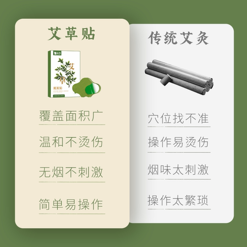 云南白药艾灸贴艾草贴膝盖贴肩颈椎贴颈椎病热敷发热贴膏官方正品 - 图2
