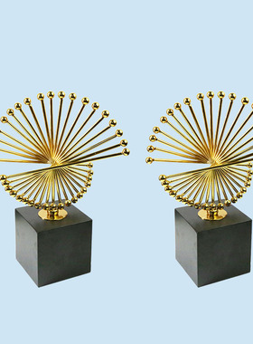 飞鹰抽象欧式客厅摆件金属创意乔迁之喜电视柜玄关书Y桌酒柜装饰