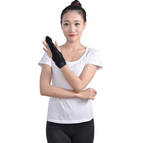 医用手指固定器保护套大拇指骨折夹板腱鞘护腕妈妈鼠标手拇指护具 - 图3