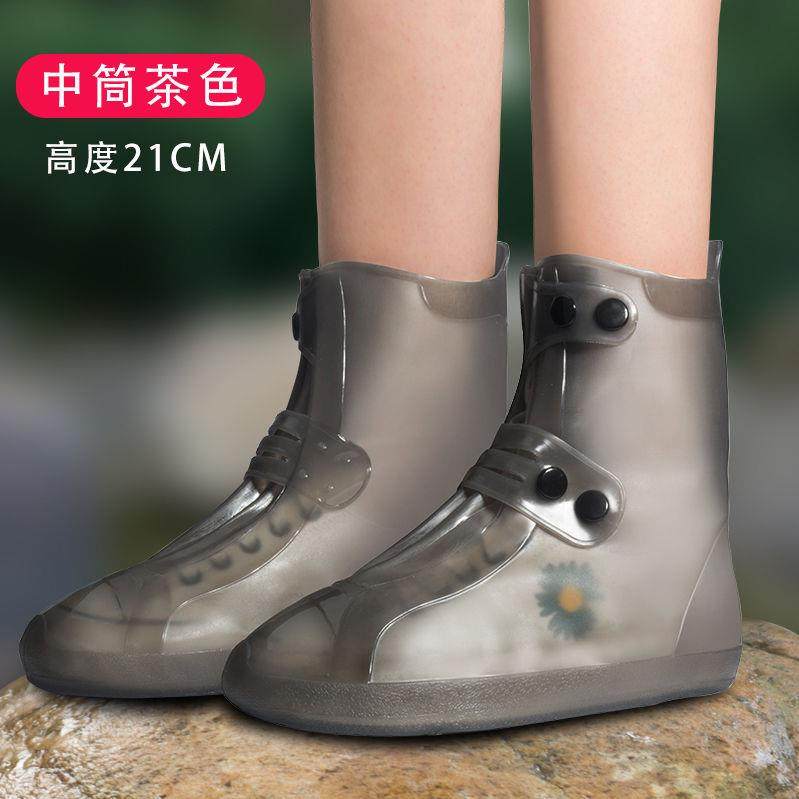 爆款厂家热销PVC中高筒防水雨鞋套男女成人儿童水鞋防滑耐磨骑行,淘宝优惠券,粉丝福利购,淘宝优惠卷