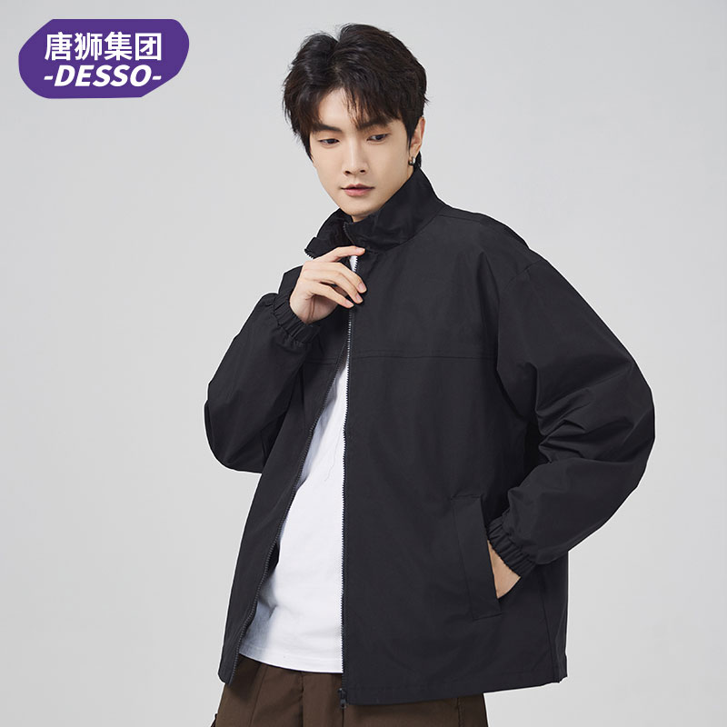唐狮旗下Desso多巴胺冲锋衣情侣款春秋款宽松户外登山服夹克外套3