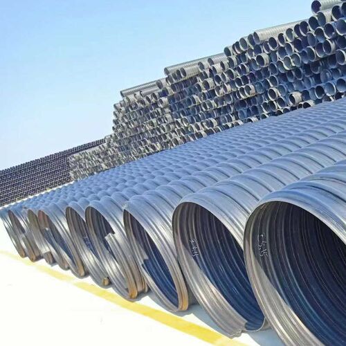 水管钢带波纹管波纹管增强pe市政螺E旋排污管道埋地钢带波纹管螺 - 图2