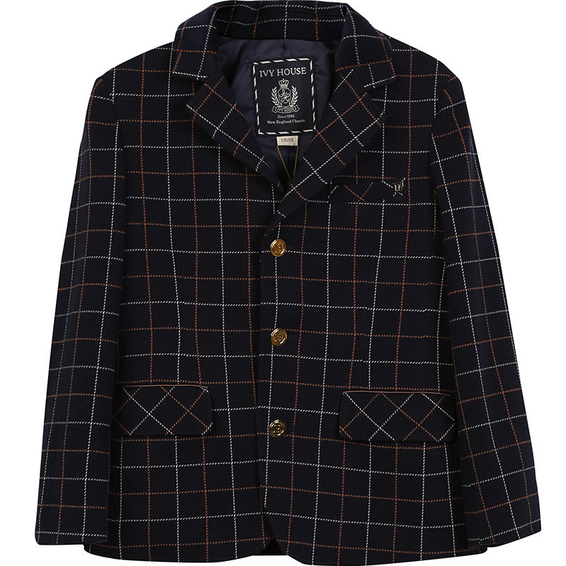 IVY HOUSE常春藤儿童装男童秋新款 经典针织利落西服外套马甲西裤,淘宝优惠券,粉丝福利购,淘宝优惠卷