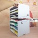 Adjust and superimpose multi-layer A4 file rack storage information rack desktop creative office simple classification supplies storage rack