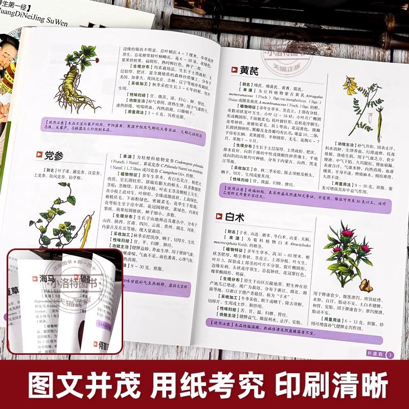 官方正版 彩图全图全解中草药大全 中药材识别图鉴书籍 中医入门中草药大全书籍药材植物彩图中药大全书中医大全书中草药图鉴书,淘宝优惠券,粉丝福利购,淘宝优惠卷