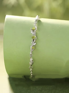 青橄榄手链女款2025新款巨好看的