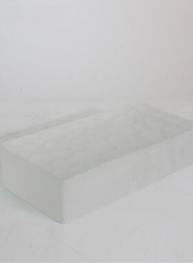 简约现代轻c奢水晶摆件酒店会所售楼处样板房玄关书桌展柜砖头摆