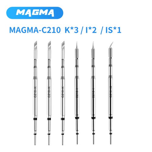 速工原厂C210烙铁头速工T26/T21/A9/210通用焊台烙铁头发热芯刀头 - 图1