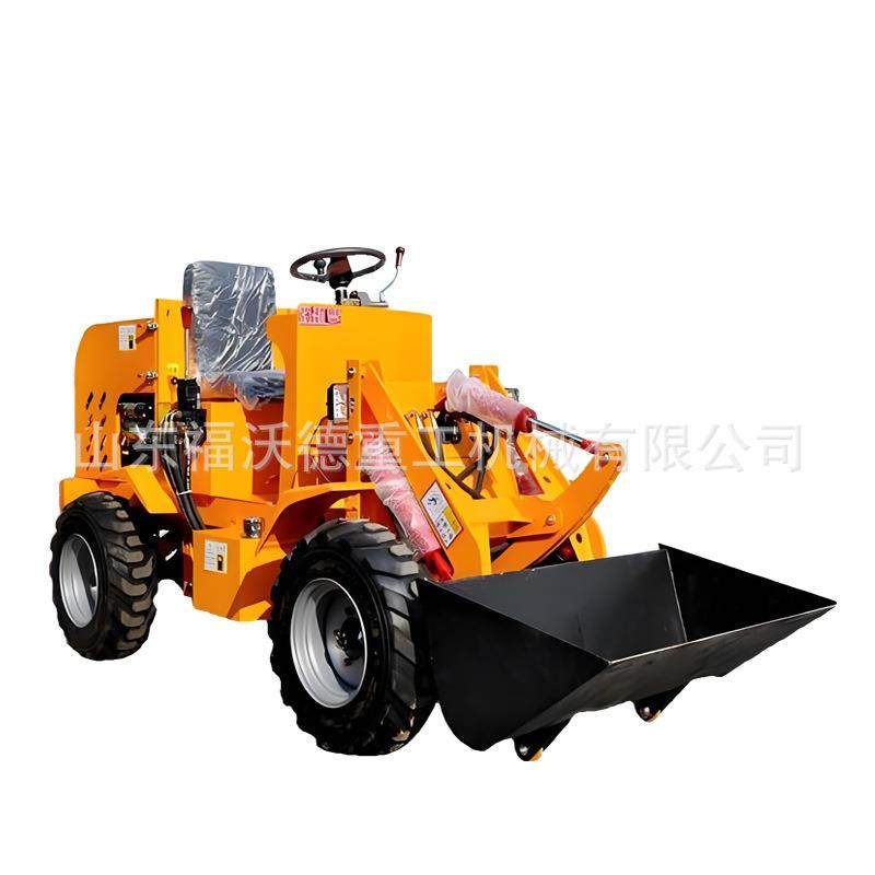 小铲车柴油装载机四驱家用推土机工程单缸养殖小型铲车电动装载机,淘宝优惠券,粉丝福利购,淘宝优惠卷