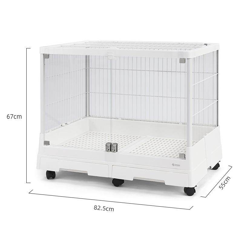 达洋兔笼大号r71高透明玻璃家用防喷尿双开门笼子侏儒别墅R81PRO,淘宝优惠券,粉丝福利购,淘宝优惠卷