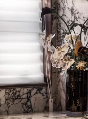 老钱风样板间水吧台餐厅咖啡主题面包机厨房软装饰品摆件组搭配