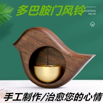 Dopamine enters the door to remind the bell of the bell to push into the family-day-style hanging decoration gift doorbell suction door-style wind bell