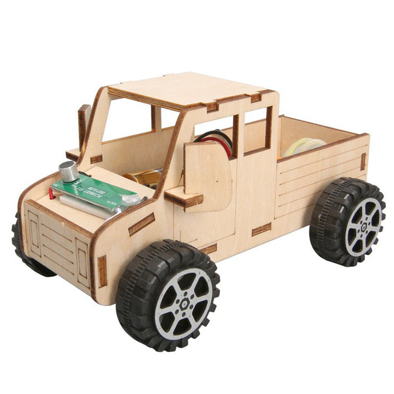 steam科学声控车儿童科技DIY手工制作小车材料包学生教育益智玩具,淘宝优惠券,粉丝福利购,淘宝优惠卷