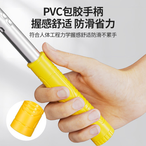 得力铲刀清洁刀保洁铲子墙皮瓷砖刮刀片铝合金不锈钢开荒除胶神器 - 图2