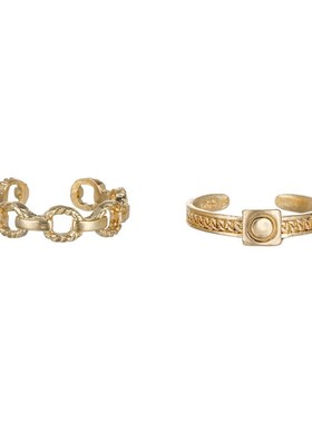 极速2psc elegant open ring womens fGashion index finger rin