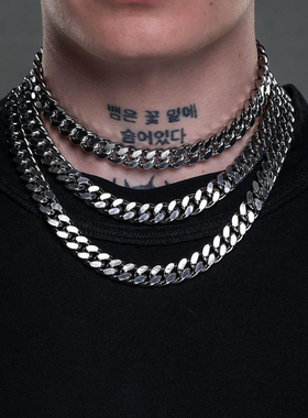 极速Rope Cuban Chain Necklacez Men 2023 Fashion Temperament