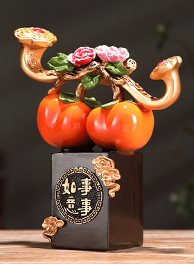 极速客厅入户进门玄关o鞋柜钥匙收纳招财鹿摆件结婚乔迁新家居装