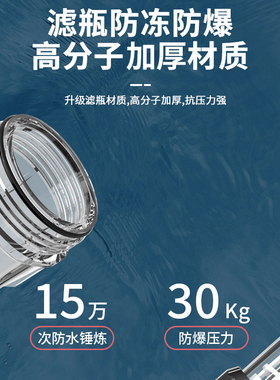 前置过滤器自动反冲洗清洗大流量家用全屋中央自来水净水器滤水器