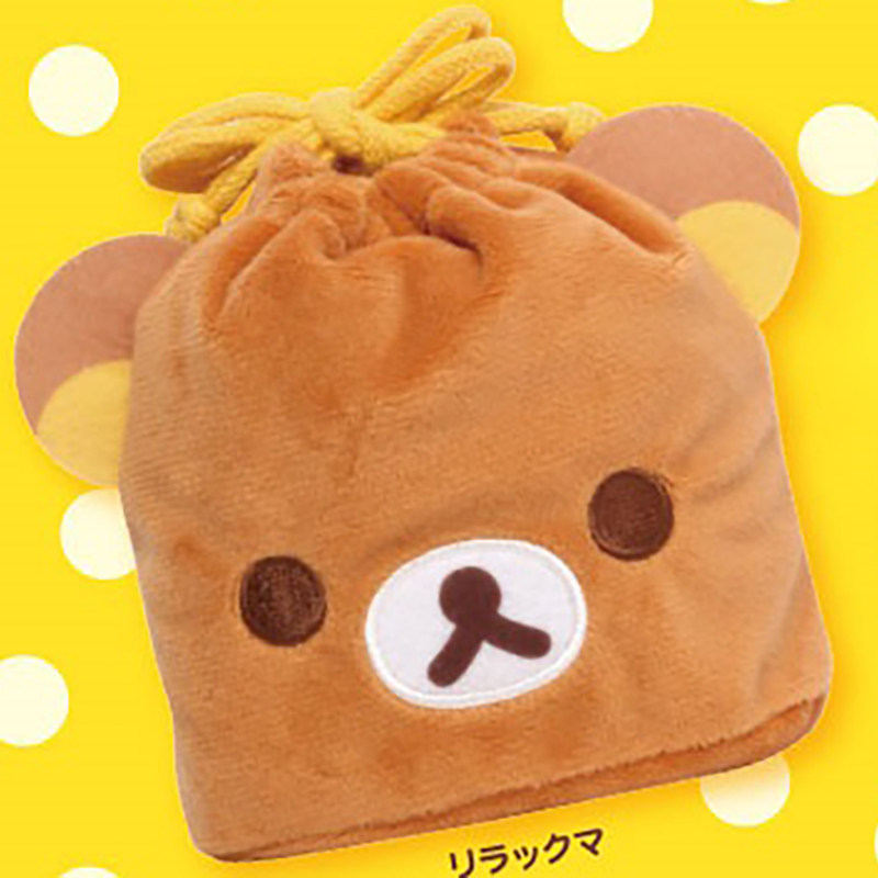 喵喵预订-轻松熊毛绒束口袋扭蛋 正版 可爱收纳小包,淘宝优惠券,粉丝福利购,淘宝优惠卷