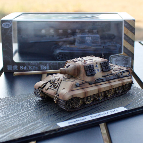 虎王重型坦克1:72合金成品虎式坦克模型二战军迷收藏男生礼品摆件 - 图3
