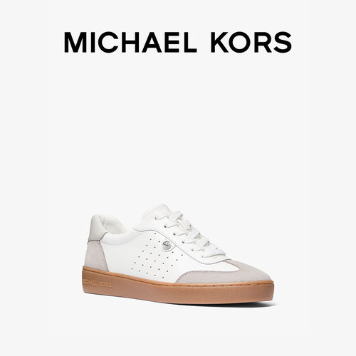 MICHAEL KORS Scotty 女士休闲系带德训鞋 - 图0