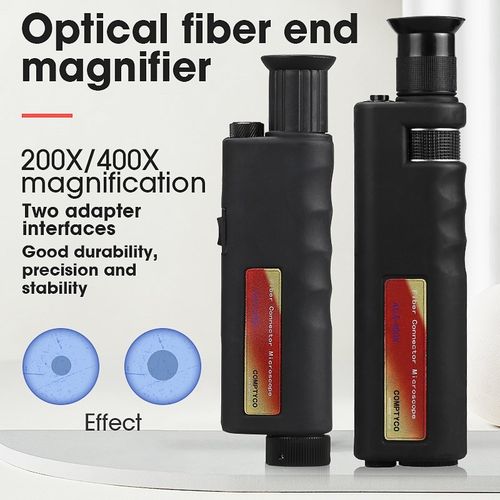 200X 400X Fiber Optical InspectioEn Microscope LED Illuminat - 图0