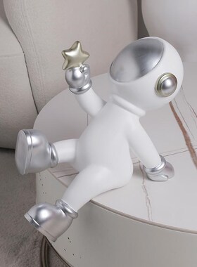 电视柜客厅摆件宇航员摆设酒柜家C居装饰品轻奢太空人软装创意现