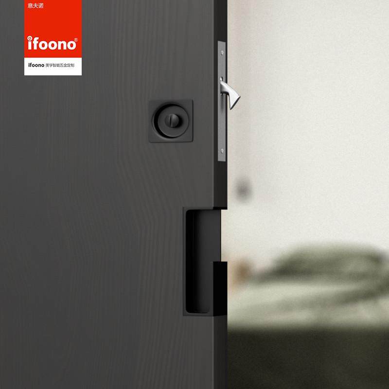 美式香槟金色口袋移门拉手推拉门锁暗藏J平移门锁嵌入式卧室门把,淘宝优惠券,粉丝福利购,淘宝优惠卷