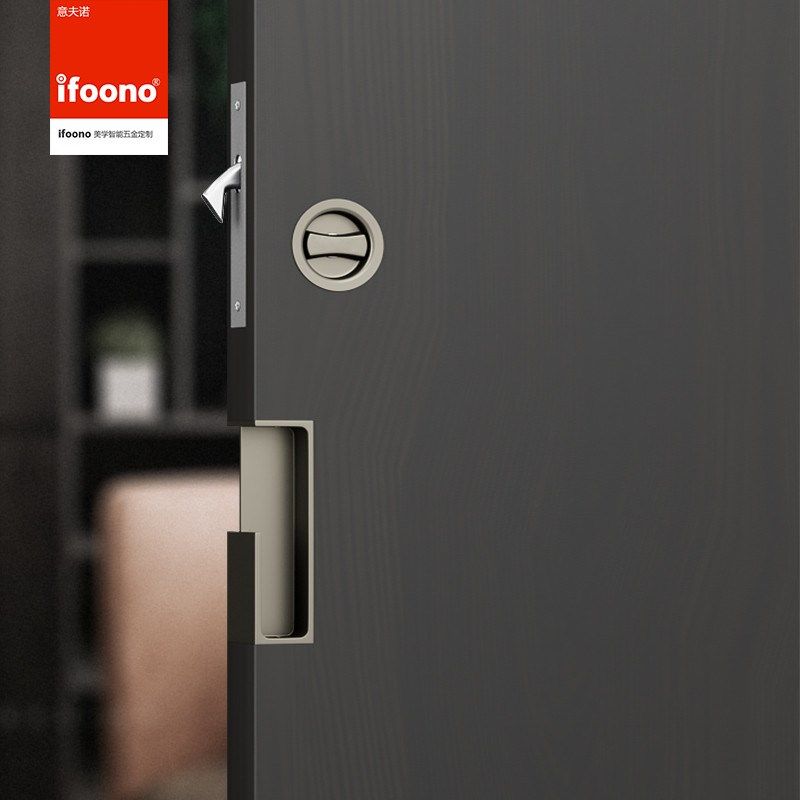 美式香槟金色口袋移门拉手推拉门锁暗藏J平移门锁嵌入式卧室门把,淘宝优惠券,粉丝福利购,淘宝优惠卷