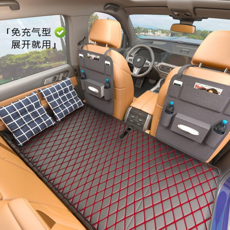 车载床垫可折叠后排轿车SUV车内后排坐睡垫睡觉神器非充气后座床 - 图0
