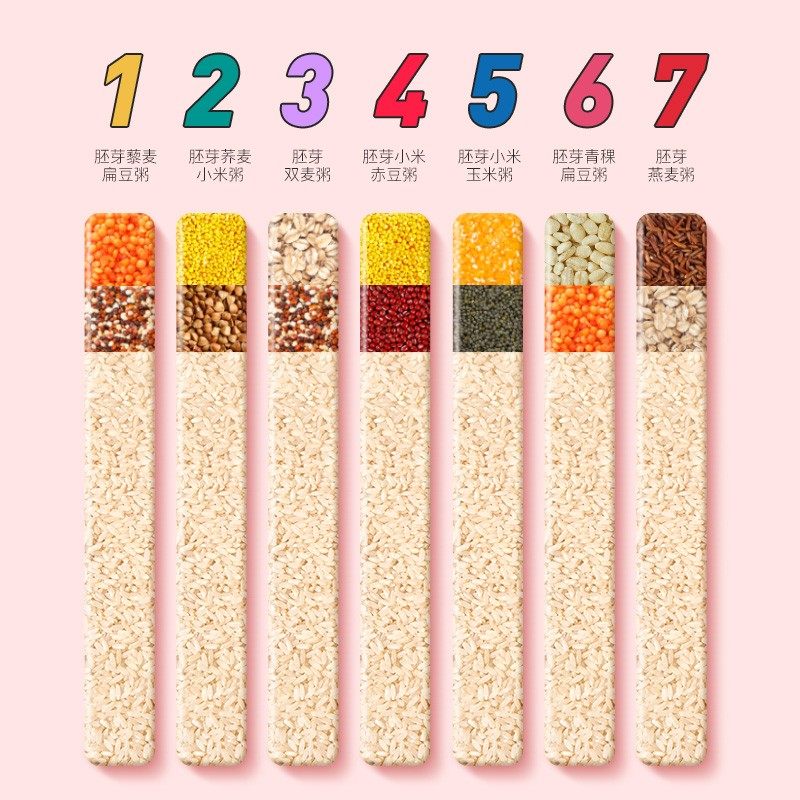 窝小芽一周胚芽米营养煮粥米代餐粥粗杂粮胚芽米谷物多谷物日常,淘宝优惠券,粉丝福利购,淘宝优惠卷