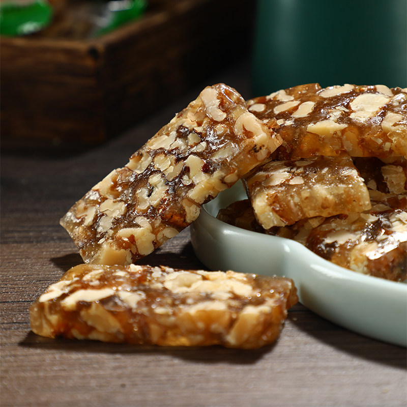 罗志彬核桃软糖贵州传统特产原味核桃牛皮糖麦芽糖纯手工怀旧零食,淘宝优惠券,粉丝福利购,淘宝优惠卷