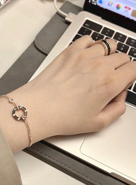 cortifr女18K金不掉色不过敏手链