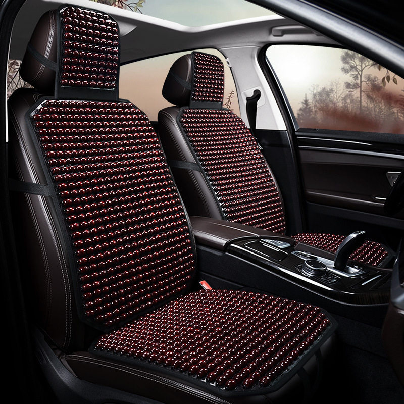 汽车坐垫夏季通风透气凉垫单张木珠座垫防滑按摩正副驾驶座椅垫,淘宝优惠券,粉丝福利购,淘宝优惠卷