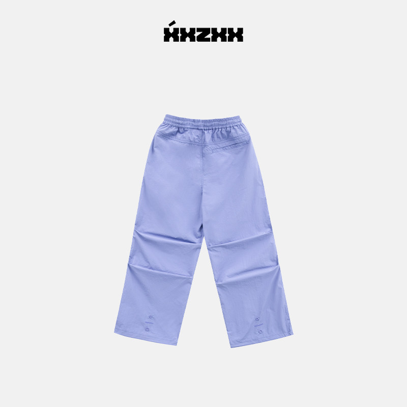 XXZXX褶皱设计休闲裤宽松裤子男女款潮牌童装亲子装 夏季新款1103,淘宝优惠券,粉丝福利购,淘宝优惠卷